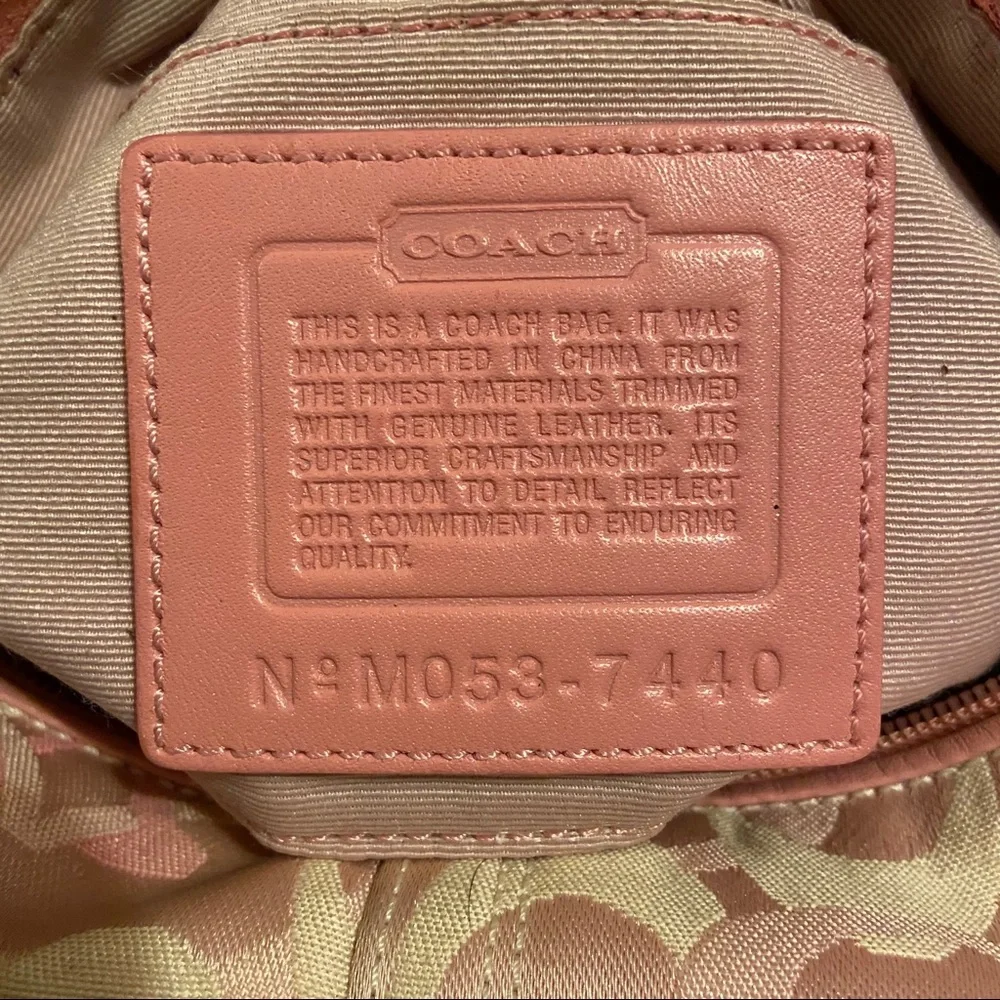 Pink Coach Ladybug Purse - Picture 7 of 12